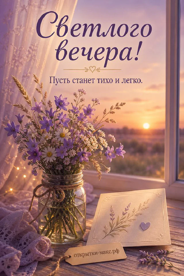 Вязаные рукавицы и кружка какао с маршмеллоу у окна со снежным узором, старинная лампа — вариант 7