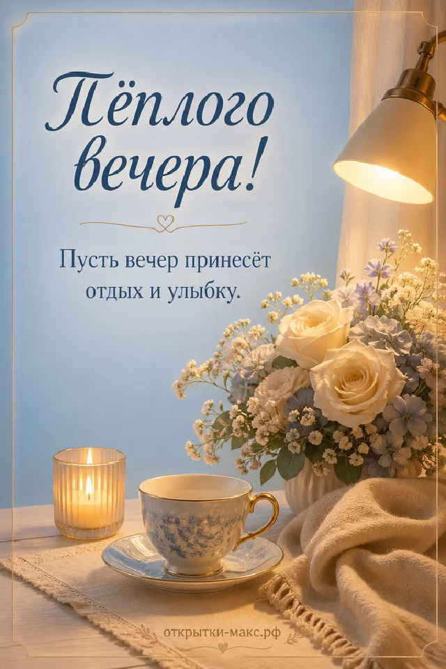 Кружка кофе на блюдце рядом с горящей гирляндой и сухими осенними ветками — вариант 6