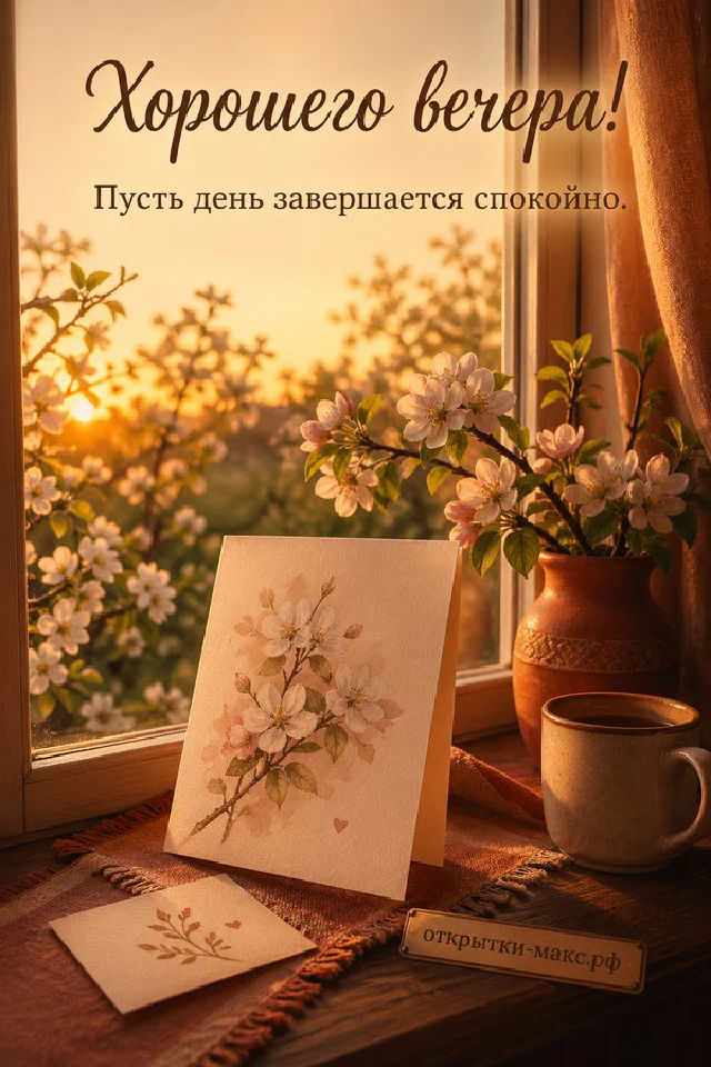 Белый фарфоровый чайник и чашка с лавандовыми узорами, лавандовые цветы и фиолетовая лента на кремовом фоне — вариант 4