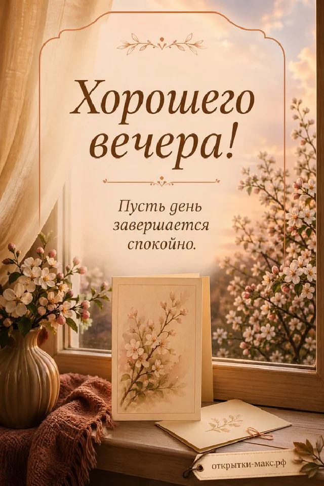 Белый фарфоровый чайник и чашка с лавандовыми узорами, лавандовые цветы и фиолетовая лента на кремовом фоне — вариант 7