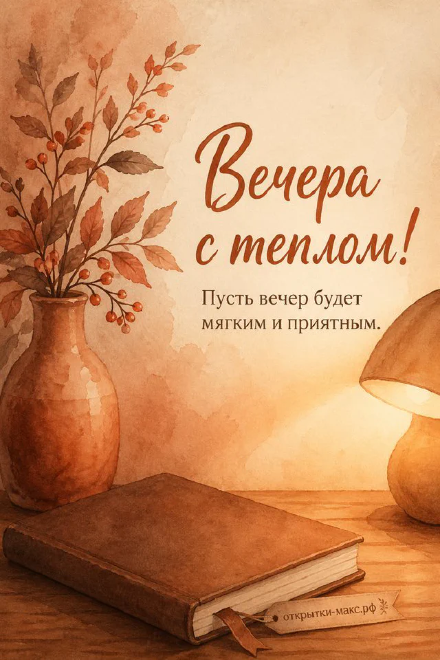 Фарфоровая чашка чая на блюдце, белые цветущие растения и свеча у окна на фоне вечернего заката — вариант 3