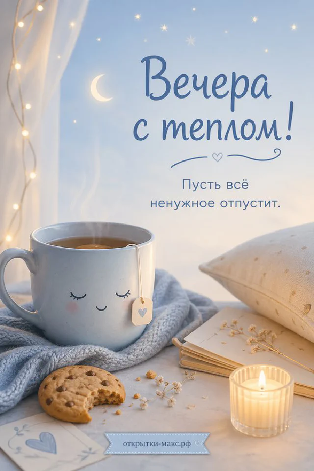 Чашка чая на блюдце и настольный настенный календарь на светлом столе с тенями от растений — вариант 2
