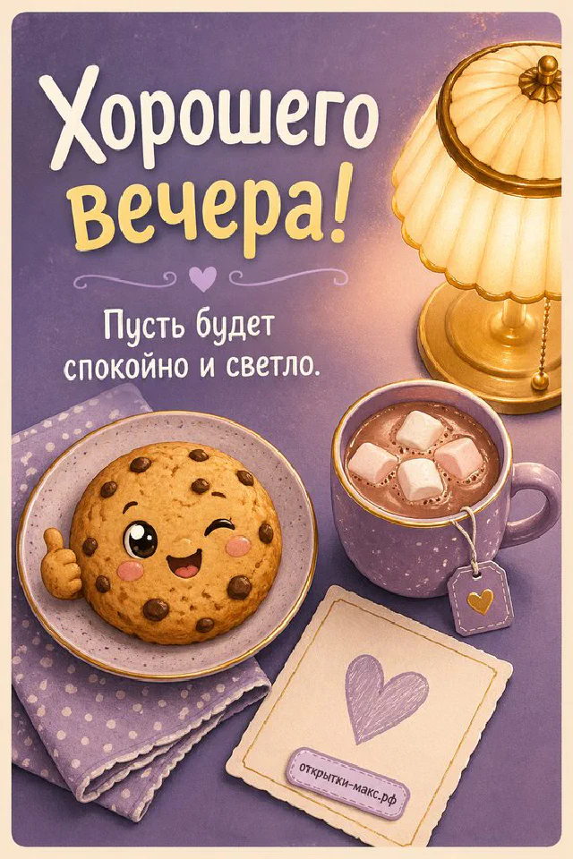Балкон с фонарём, кружкой и осенними листьями на фоне золотого заката в городе — вариант 3