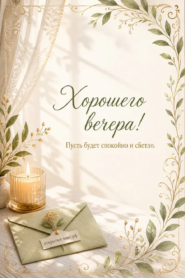 Балкон с фонарём, кружкой и осенними листьями на фоне золотого заката в городе — вариант 8