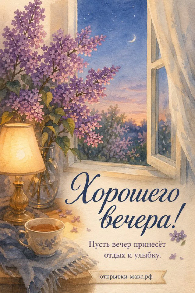 Чашка капучино с сердечком, розовые тапочки с кошачьими ушками и карточка с котиком на клетчатом пледе — вариант 2