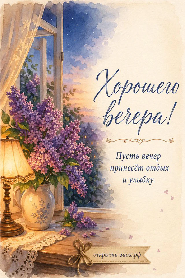 Чашка капучино с сердечком, розовые тапочки с кошачьими ушками и карточка с котиком на клетчатом пледе — вариант 7