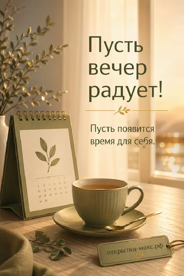 Розовый конверт с иллюстрацией поля перевязан лентой, венок из сухоцветов на светлом фоне — вариант 5