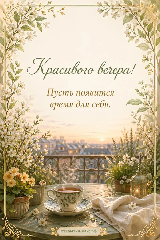 Розовое настольное зеркало отражает пышный розовый пион на туалетном столике с духами, жемчугом и нежным текстилем — вариант 8