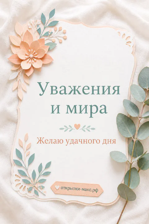 Дорога в мягком утреннем свете и открытка на переднем плане