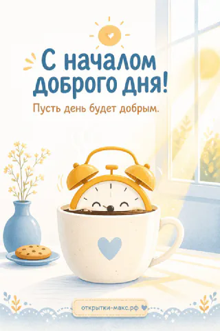 Дорога в мягком утреннем свете и открытка на переднем плане