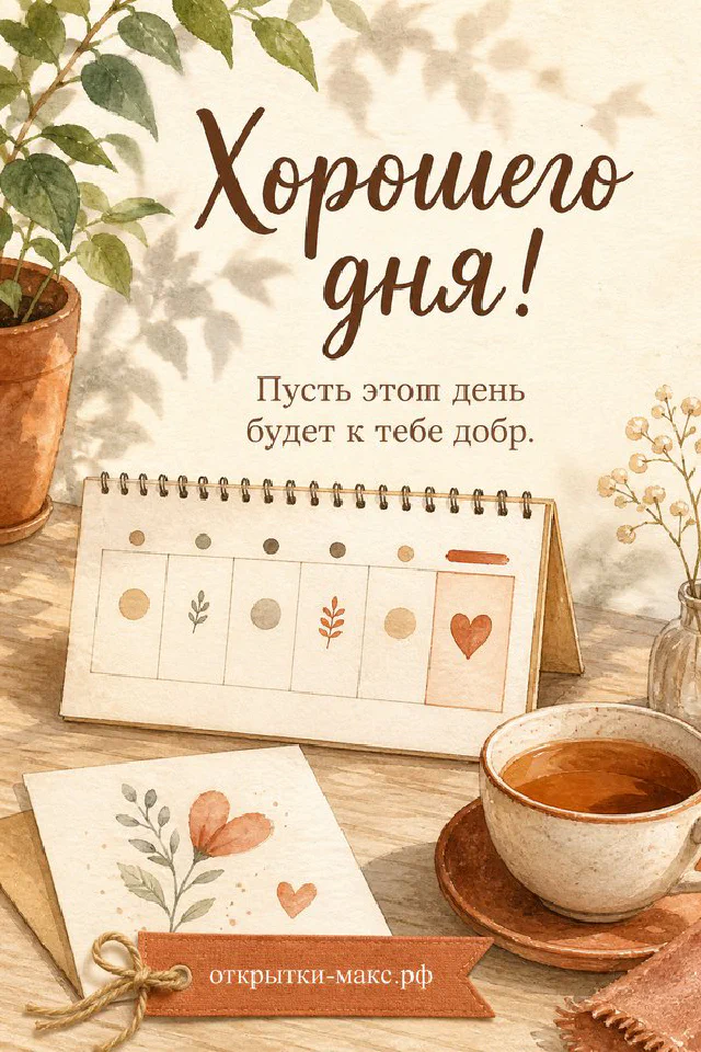Розовая улыбающаяся кружка кофе с пенкой на розовом пледе рядом с эвкалиптом — вариант 2