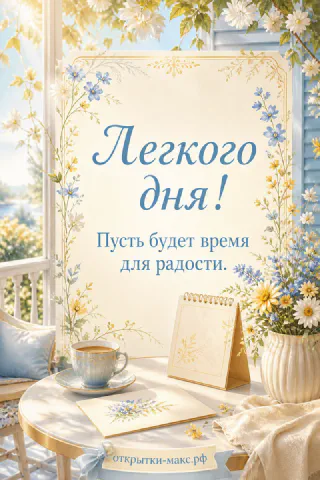 Изящная бумажная открытка на светлом столе с мягкой ботанической рамкой