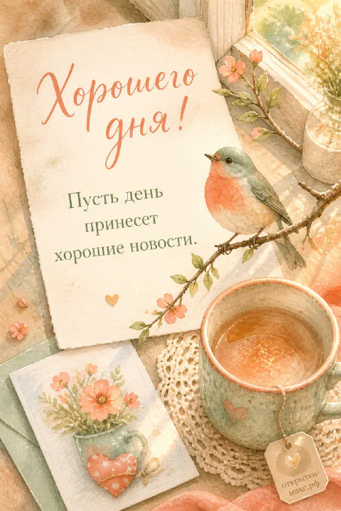 Изящная чайная пара, маленькая лента и мягкие тени