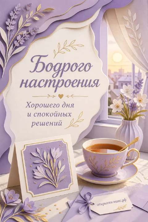 Рабочий блокнот, цветок и спокойный дневной свет