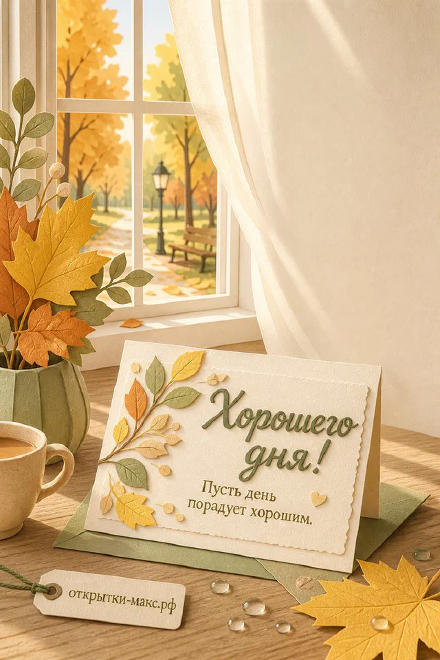 Розовые тапочки с сердечками, чашка чая с сердечком и ветка эвкалипта на пастельном фоне — вариант 7