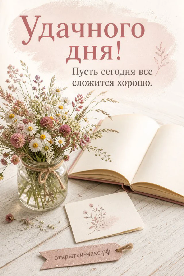 Большая кружка капучино с рисунком улыбающегося лица рядом с открыткой на лавандовом фоне — вариант 6