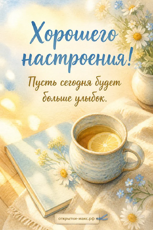 Две чашки латте с сердечками из пенки, голубая свеча и конверт на светлом столе — вариант 3