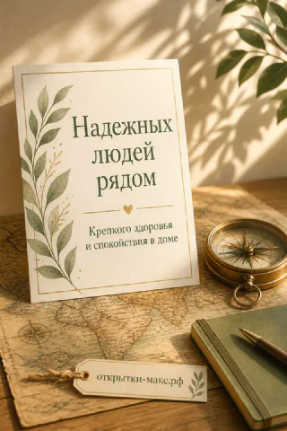 Открытка с листьями на антикварной карте рядом с золотым компасом и записной книжкой на столе