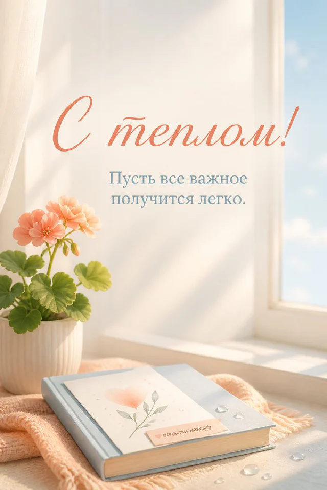 Розовая фарфоровая чашка с блюдцем и сухим цветком на белой ткани — вариант 2