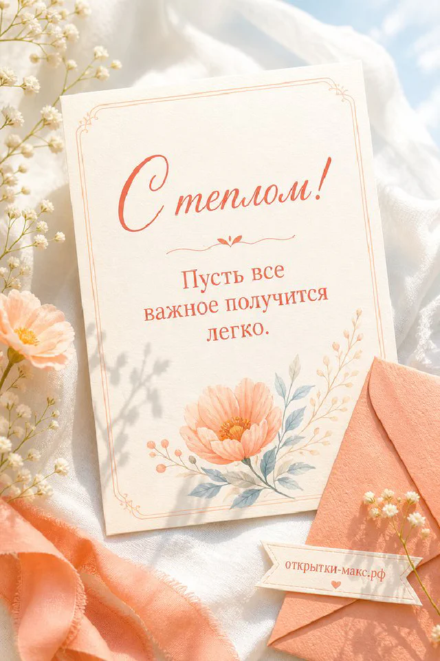 Розовая фарфоровая чашка с блюдцем и сухим цветком на белой ткани — вариант 6