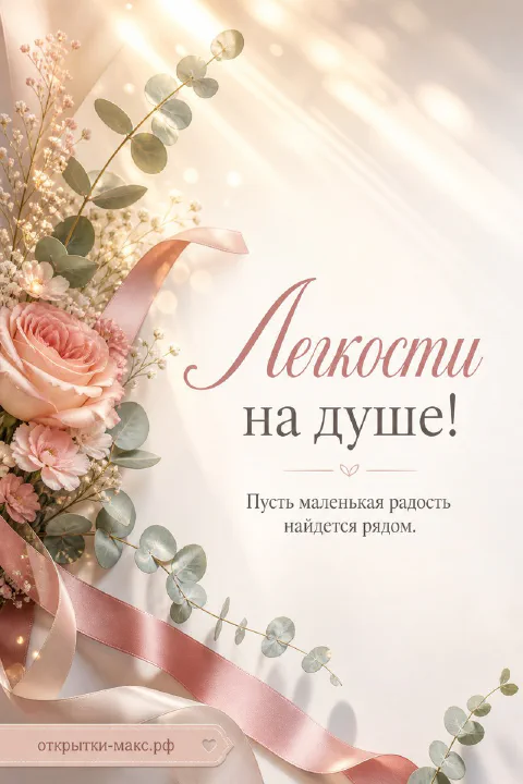 Солнечные блики, цветная лента и чистое поле для текста