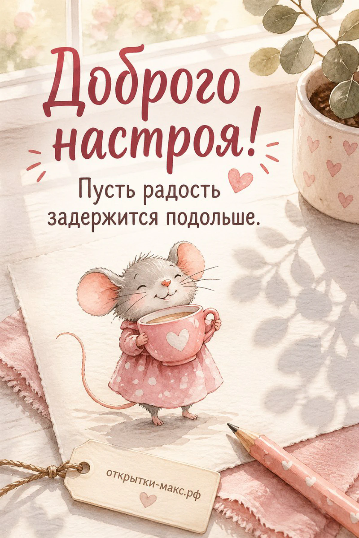 Солнечные блики, цветная лента и чистое поле для текста