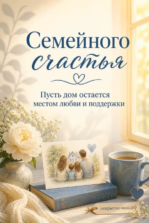 Теплый столик, ягоды, цветок и открытка для настроения