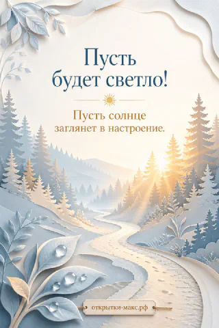 Теплый столик, ягоды, цветок и открытка для настроения