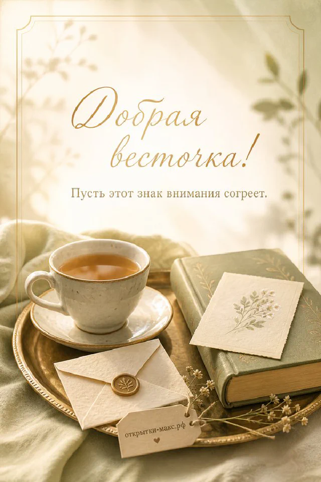 Открытая книга с пером и огоньками гирлянды на янтарном фоне с осенними ветками — вариант 3