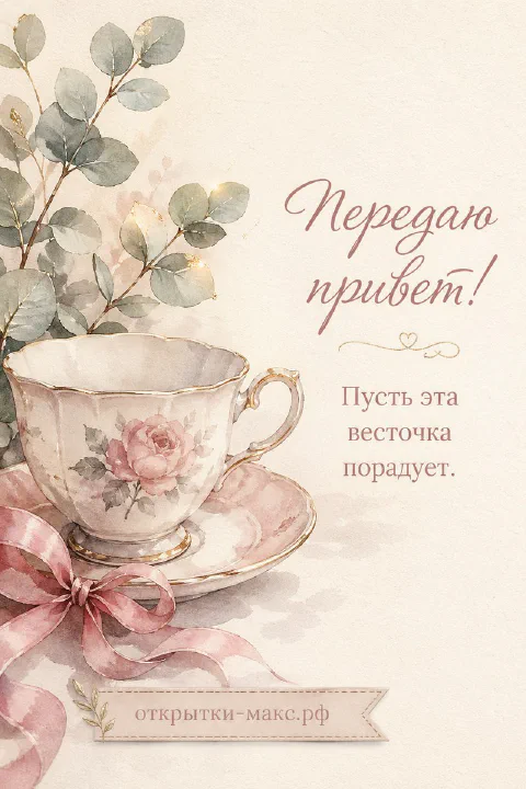 Конверт, цветная лента и чистая открытка для приветствия