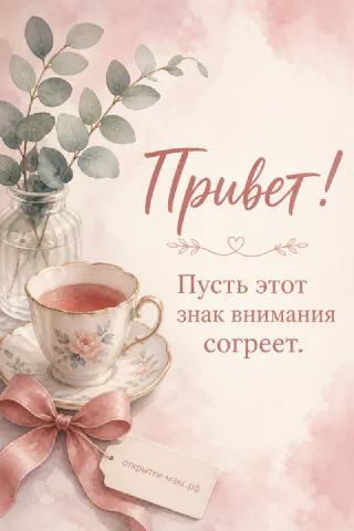 Телефон с добрым сообщением, бумажная карточка и мягкий свет