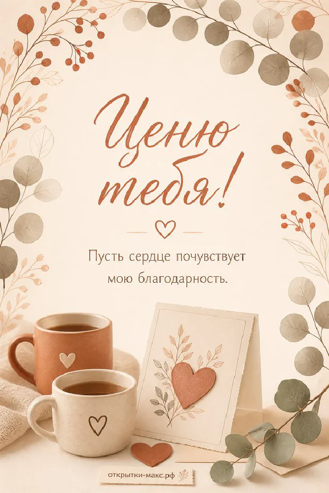 Куст сирени у светлого окна с блокнотом на подоконнике и надписью Ценю тебя — вариант 2