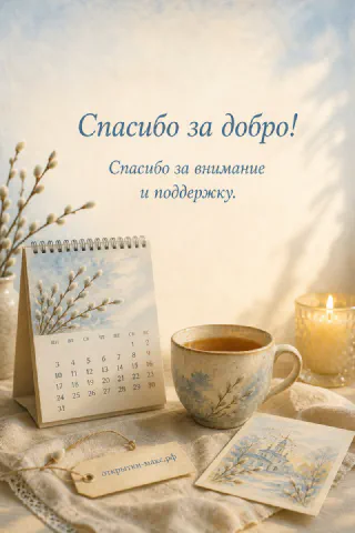 Подарочная лента, конверт и чистая карточка на столе