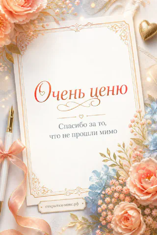 Подарочная лента, конверт и чистая карточка на столе