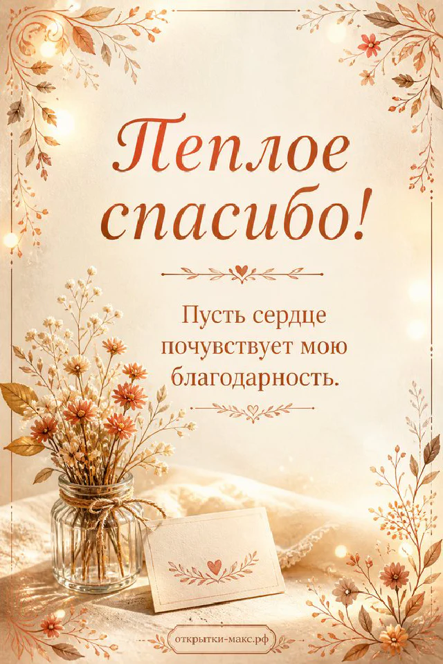Акварельная открытка с чашкой чая на деревянном подносе и блокнотом в голубых тонах — вариант 2