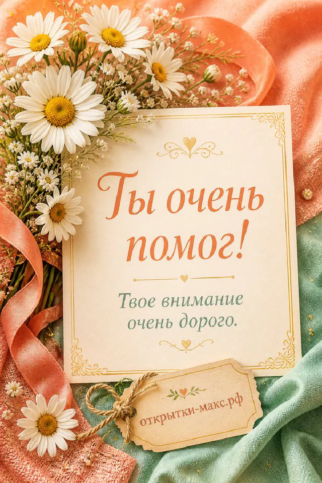 Фарфоровая чашка с розой на блюдце рядом с подарочком и календарём на персиковом фоне — вариант 3