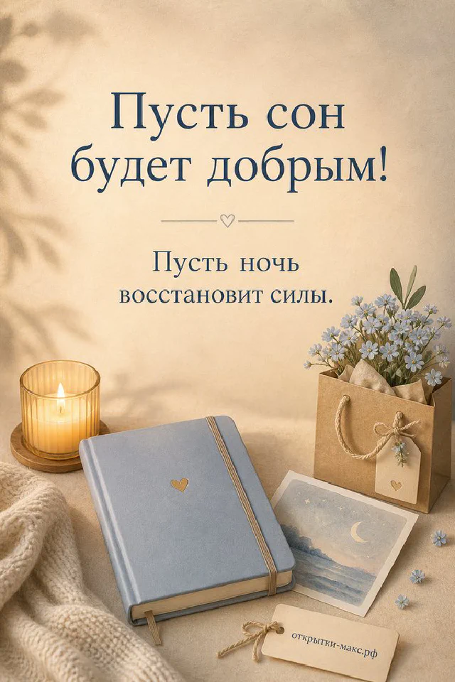 Голубая чашка чая и красивая карточка у заиндевевшего окна с еловыми ветками и снежинками — вариант 5