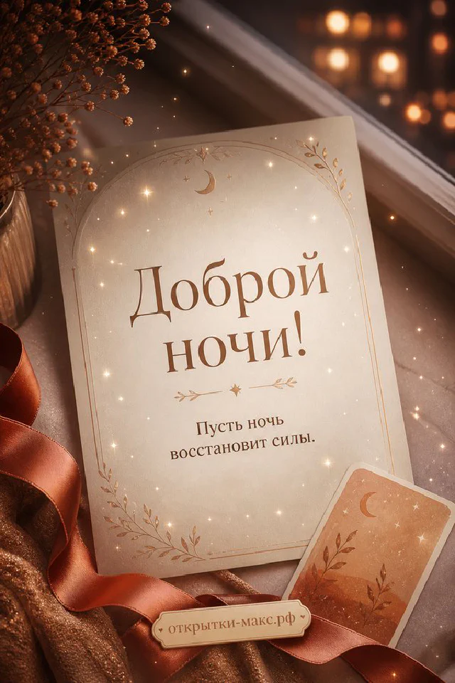 Зимняя акварельная открытка с кружкой горячего чая и снежинкой из пены, зелёным шарфом и ёлочными ветками у окна со снегом — вариант 2