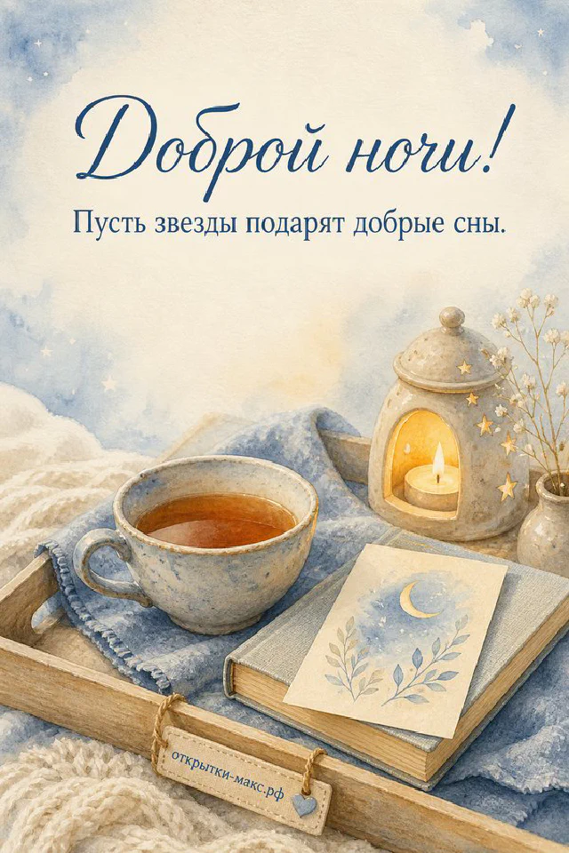 Крафтовый конверт со звёздами и цветок георгина карамельного цвета на бежевом фоне — вариант 2