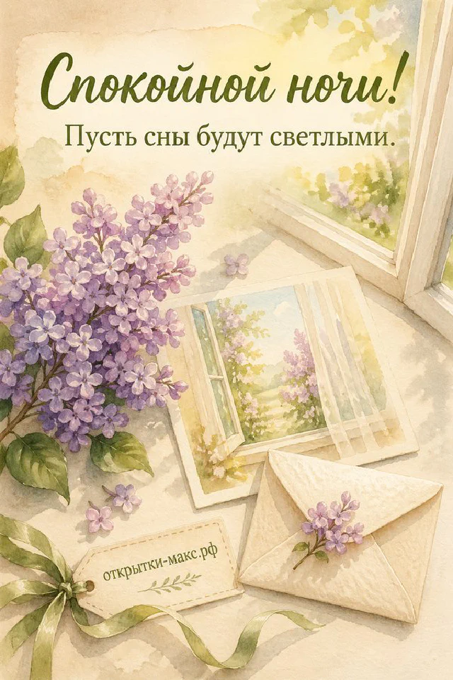 Акварельная карточка с зимним домиком и кружка кофе с пледом у заснеженного окна — вариант 3