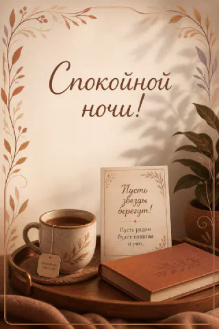 Две чашки, маленькое бумажное сердце и аккуратная открытка