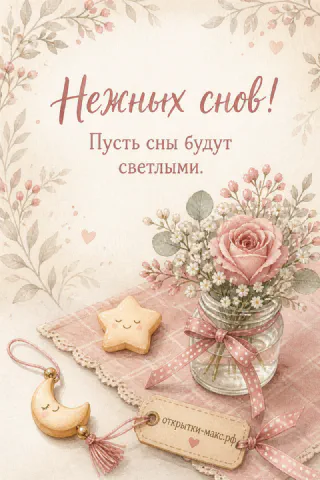 Изящная бумажная открытка на светлом столе с мягкой ботанической рамкой