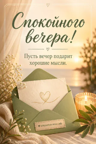Изящная бумажная открытка на светлом столе с мягкой ботанической рамкой