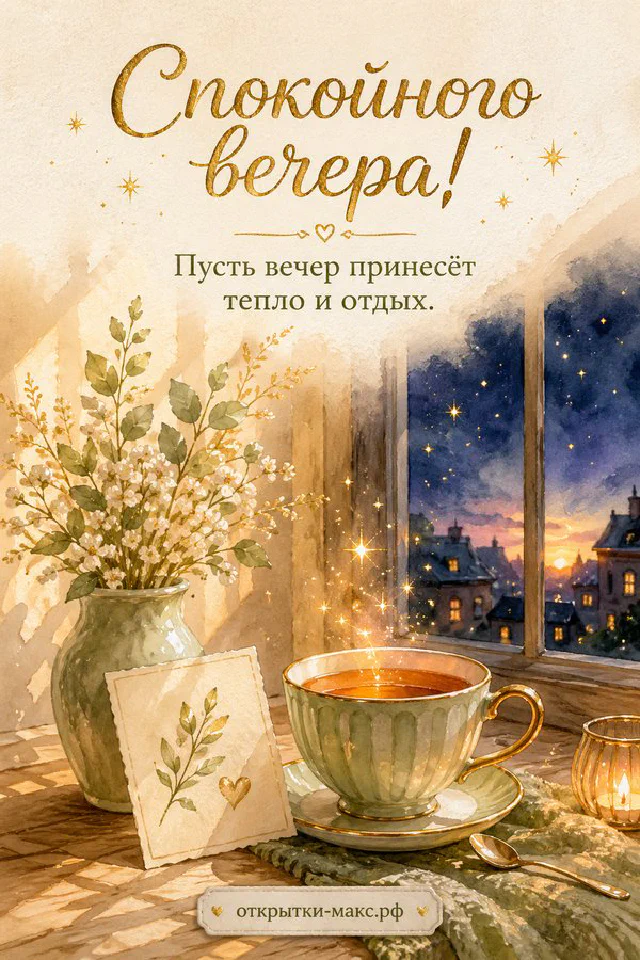 Деревянный столик с торшером, книгой и чашкой чая на фоне тёплой стены с мягким пледом — вариант 3