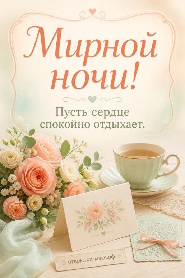 Открытая книга на вязаном пледе со свечой и еловой веткой в полутьме с надписью Мирной ночи — вариант 4