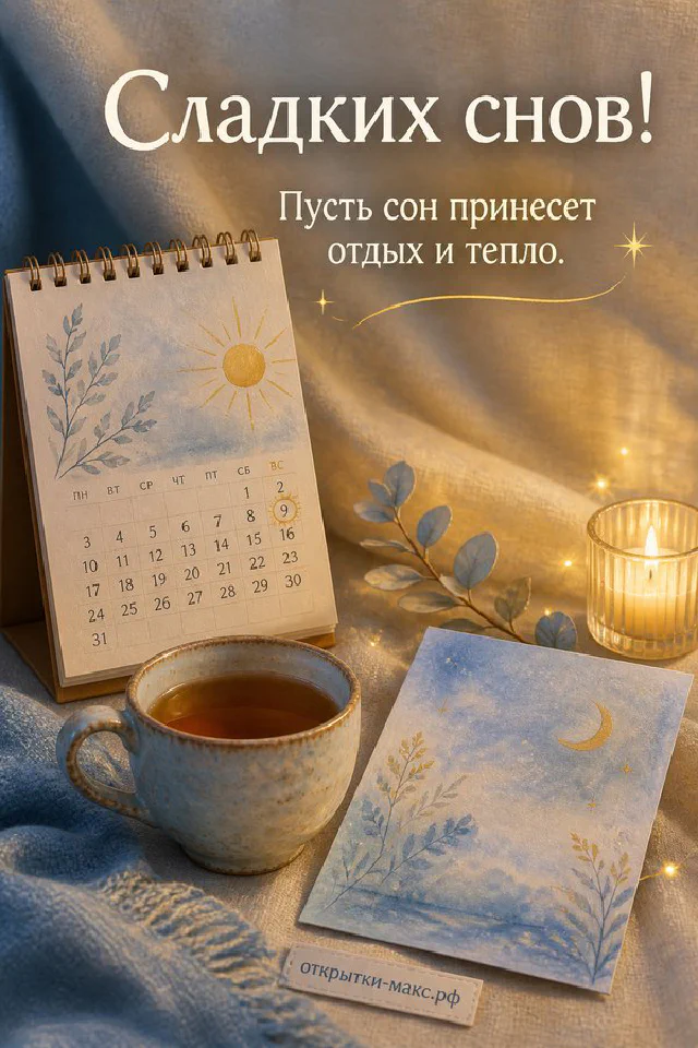 Маленький котёнок спит внутри зелёной кружки с сердечком на розовом пледе рядом с вазой с сухоцветами — вариант 5