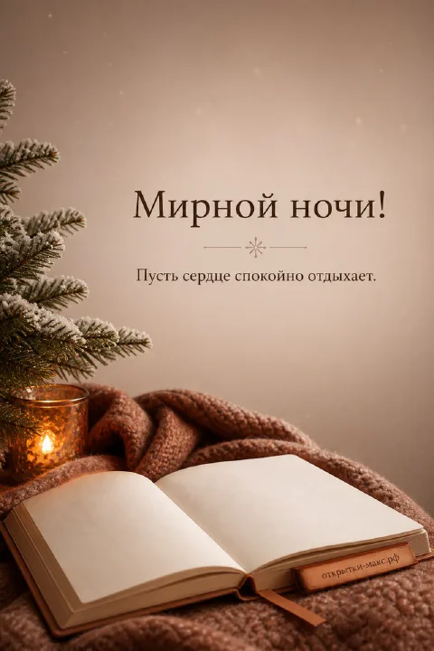Маленький конверт, цветок и спокойный фон для теплого пожелания