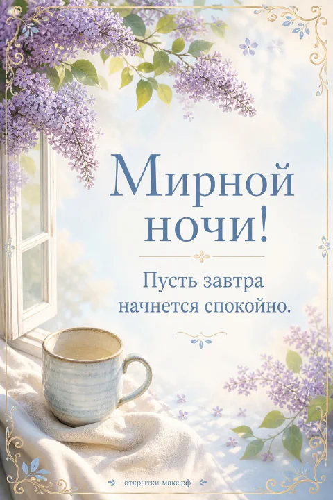 Маленький конверт, цветок и спокойный фон для теплого пожелания