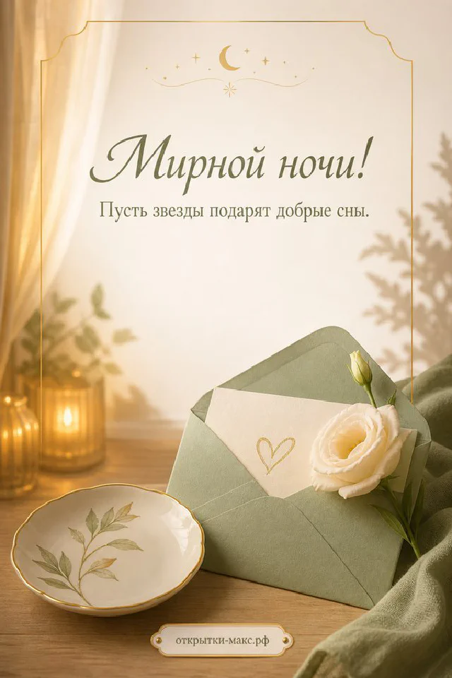 Ваза с сухоцветами и злаками на бежевом фоне с карточкой луны и золотыми звёздами-искрами — вариант 2