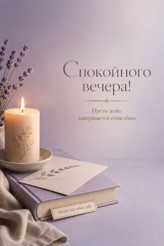 Мягкий плед, книга на тумбочке и маленький ночник
